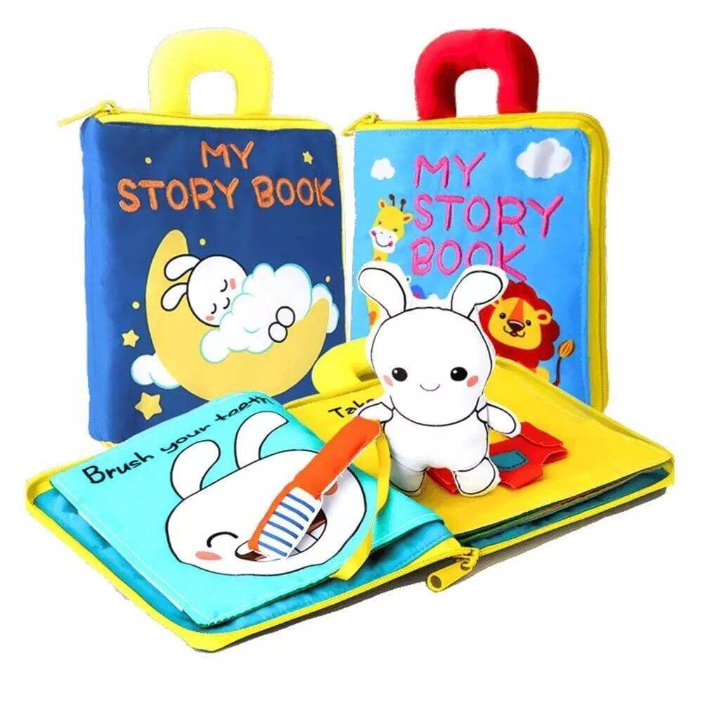3D Soft Cloth Baby Books - Baby Bubble Store