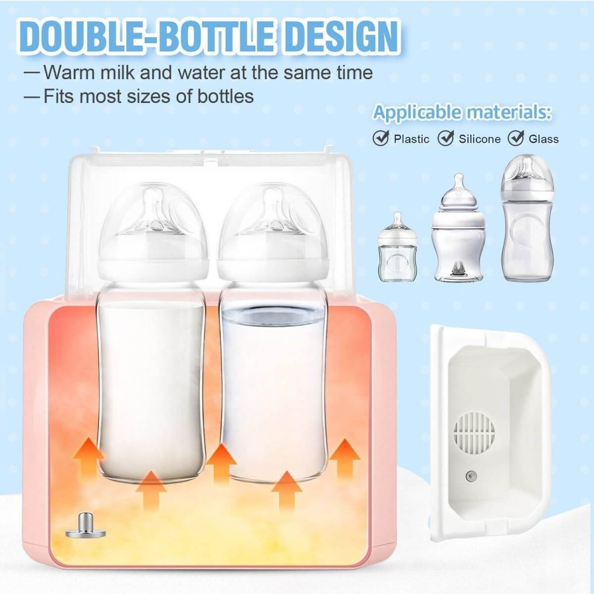 6 in 1 Function Baby Bottle Warmer & Sterilizer - Baby Bubble Store