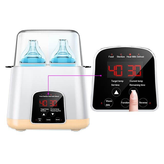 6 in 1 Intelligent Thermostat Baby Bottle Warmer - Baby Bubble Store