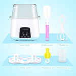 6 in 1 Intelligent Thermostat Baby Bottle Warmer - Baby Bubble Store