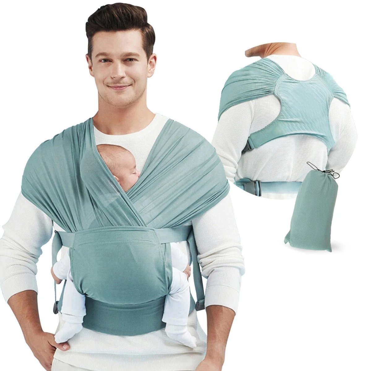 Adjustable Wrap Baby Carrier - Baby Bubble Store