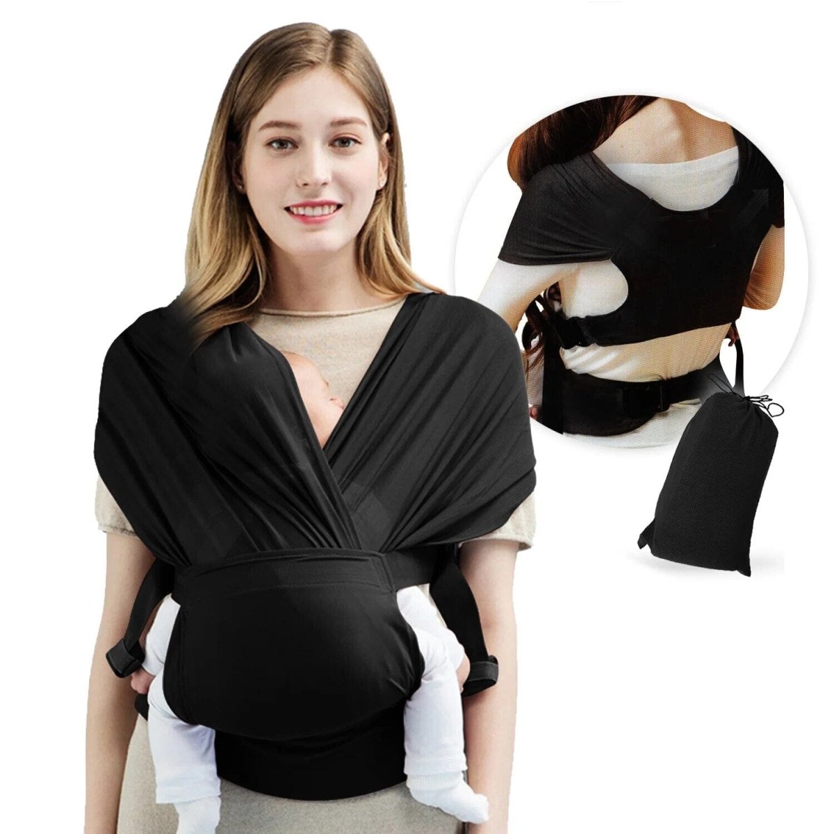 Adjustable Wrap Baby Carrier - Baby Bubble Store