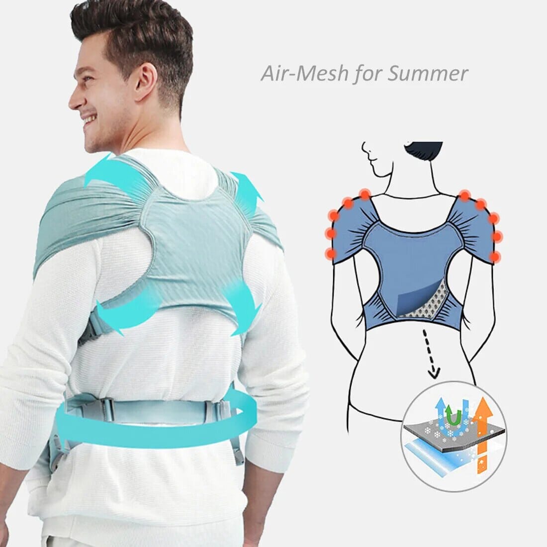Adjustable Wrap Baby Carrier - Baby Bubble Store