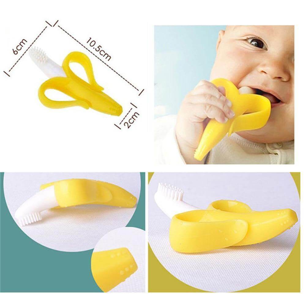 Baby Banana Toothbrush - Baby Bubble Store