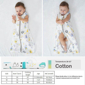 Baby Breathable Cotton Sleeping Bag - Baby Bubble Store