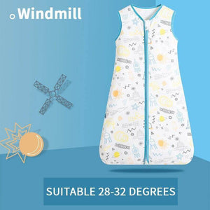 Baby Breathable Cotton Sleeping Bag - Baby Bubble Store