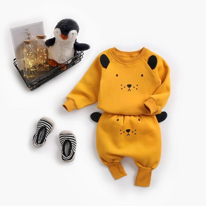 Baby Cartoon Outfit Set - Baby Bubble Store