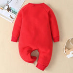 Baby Cotton Christmas Jumpsuit - Baby Bubble Store
