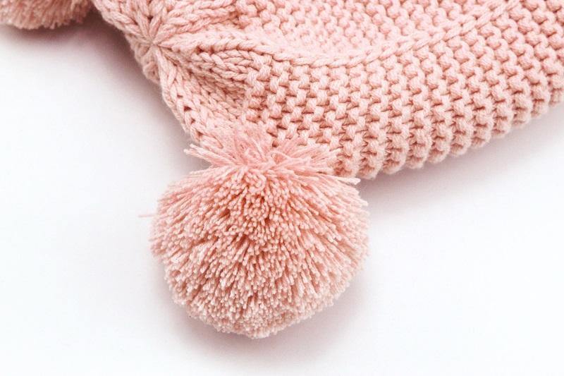 Baby Cotton Knitted Earflap Beanie Bonnet Cap - Baby Bubble Store