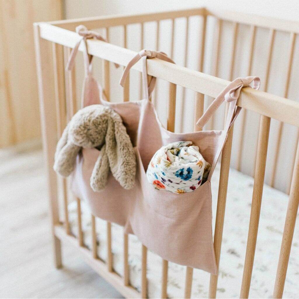 Baby Crib Pocket Organizer - Baby Bubble Store