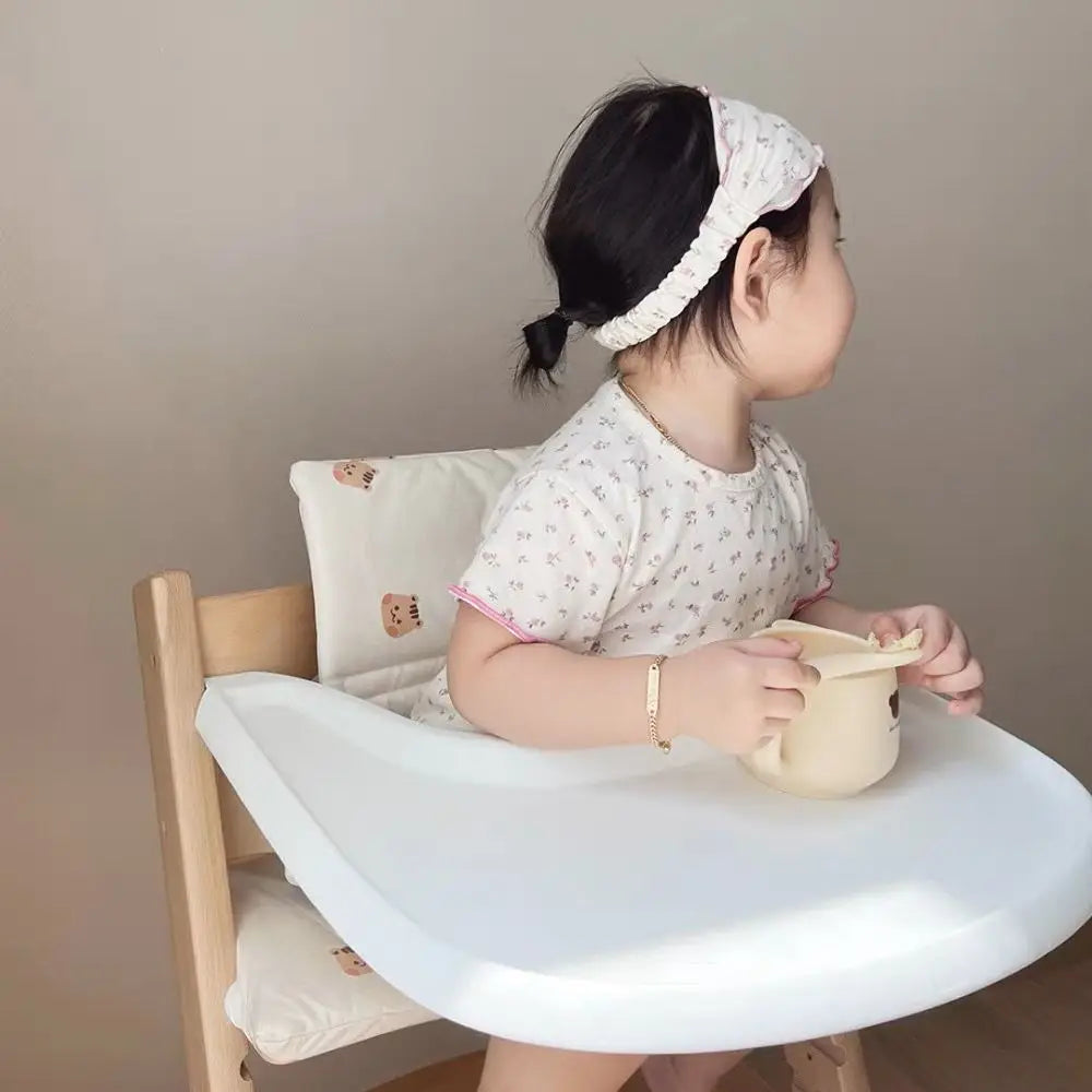 Baby Dining Chair Cushion Autumn And Winter Going Out Portable Non-Slip Integrated Cushion Baby Eating Growth Chair Accessories Baby Bubble Store 