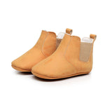 Baby Elastic PU Leather Boots - Baby Bubble Store