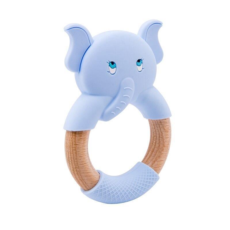 Baby Elephant Silicone Teether - Baby Bubble Store