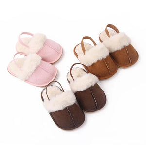 Baby Fur Slippers - Baby Bubble Store
