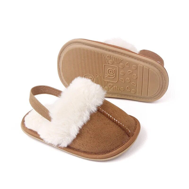 Baby Fur Slippers - Baby Bubble Store