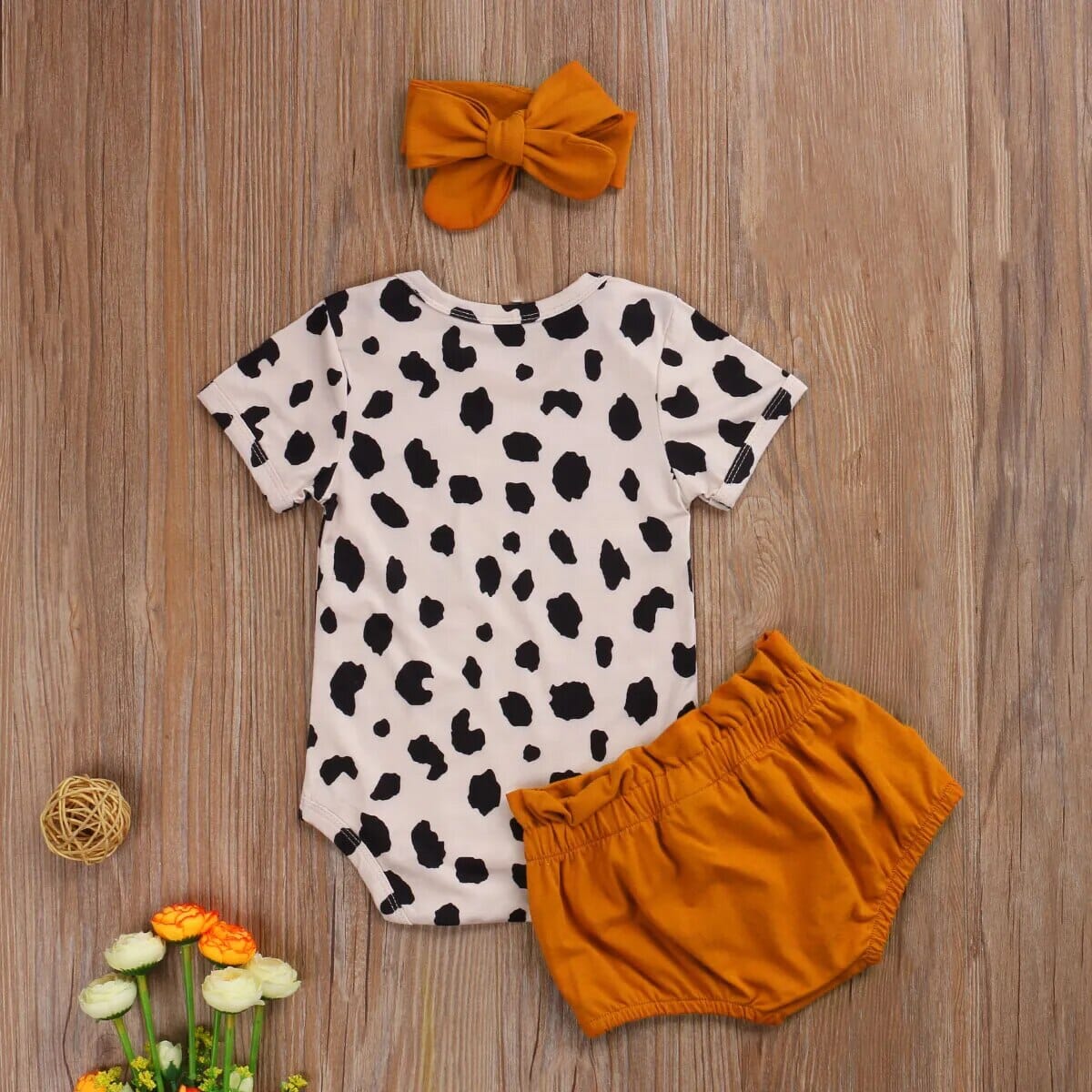 Baby Girl Leopard Print Outfit