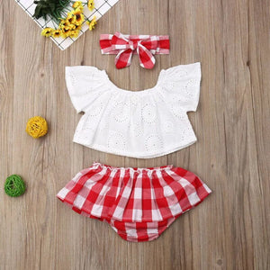 Baby Girl Summer Outfit - Baby Bubble Store