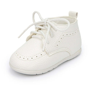 Baby High Top Leather Shoes - Baby Bubble Store