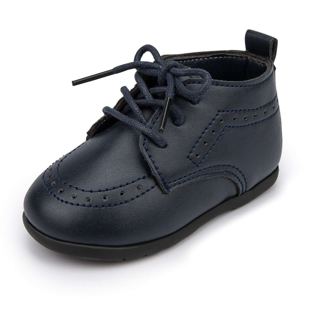 Baby High Top Leather Shoes - Baby Bubble Store