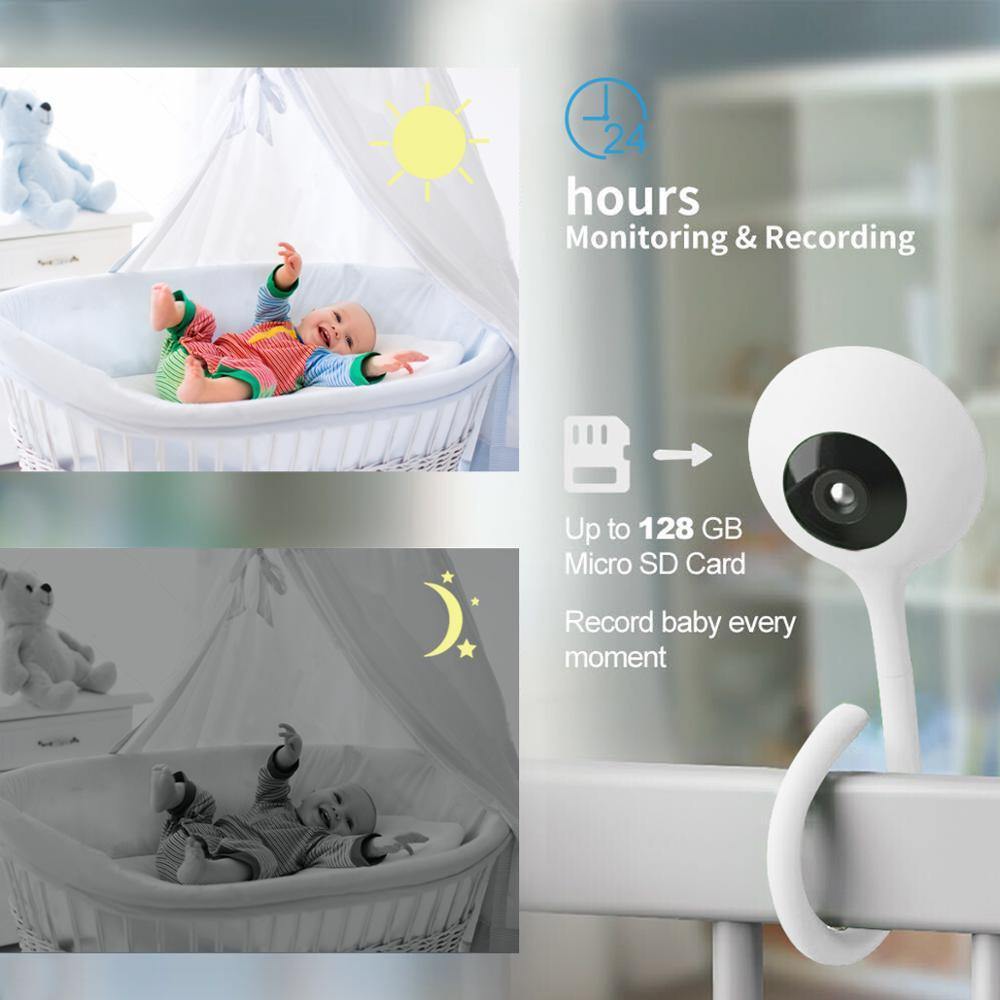 Baby Monitor Camera Detect Temperature & Humidity - Baby Bubble Store