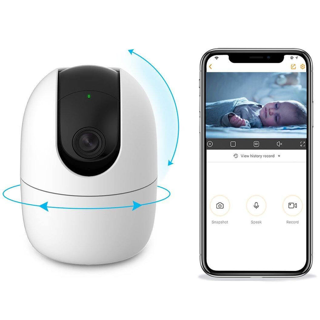 Baby Monitor Security Camera - iR2 Smart™ - Baby Bubble Store