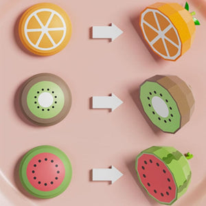 Baby Montessori Fruit Cognition Toy - Baby Bubble Store