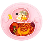 Baby Silicone Duck Plate - Baby Bubble Store