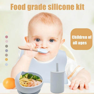 Baby Silicone Feeding Set - Baby Bubble Store