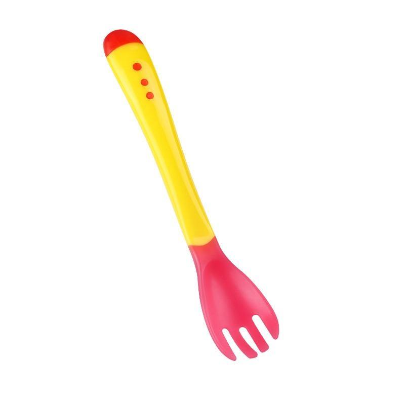 Baby Silicone Fork & Spoon - Baby Bubble Store