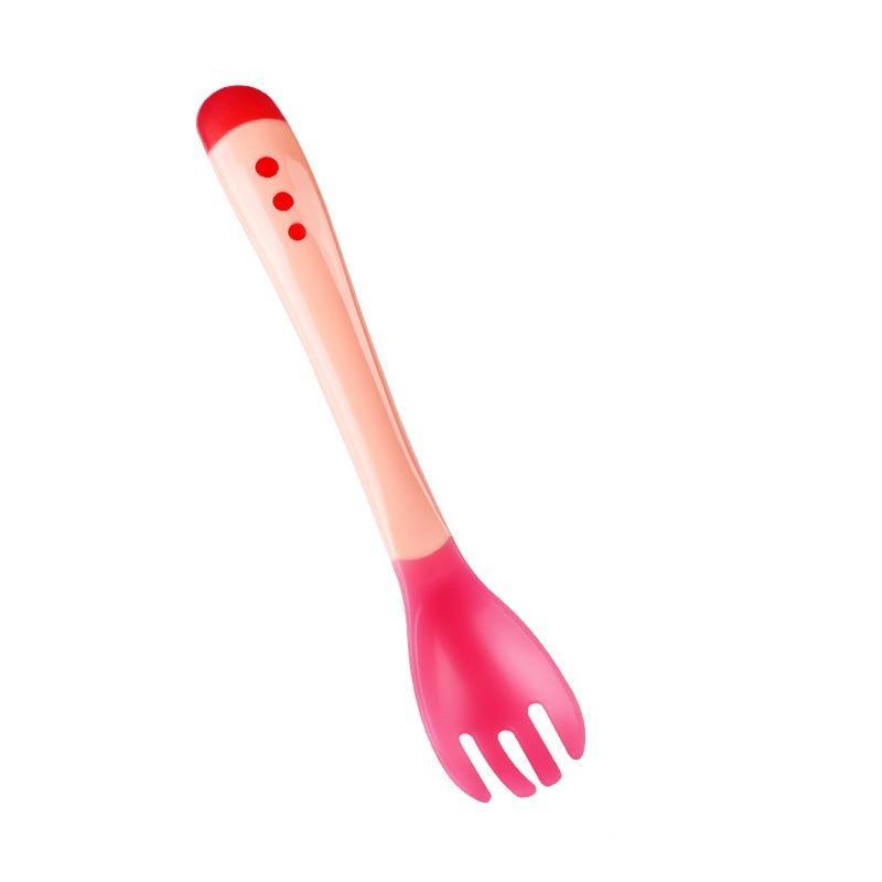 Baby Silicone Fork & Spoon - Baby Bubble Store