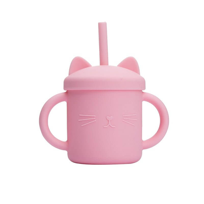 Baby Silicone Straw Cup - Baby Bubble Store