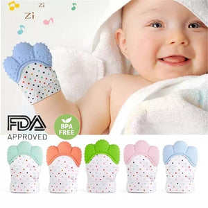 Baby Silicone Teething Glove - Baby Bubble Store