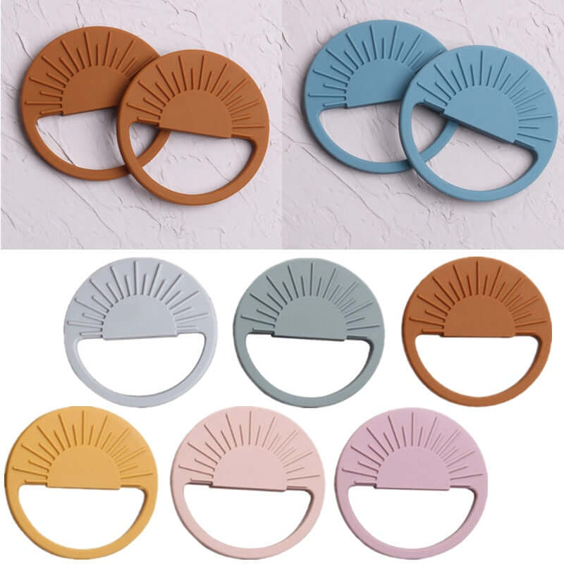 Baby Silicone Teething Ring - Baby Bubble Store