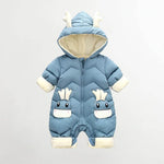 Baby Thick Winter Jumpsuit - Baby Bubble Store