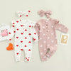 Baby Valentine's Day Jumpsuit - Baby Bubble Store