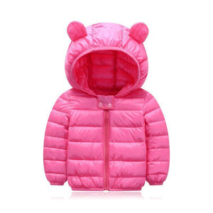 Baby Winter Ears Hoodie Coat - Baby Bubble Store