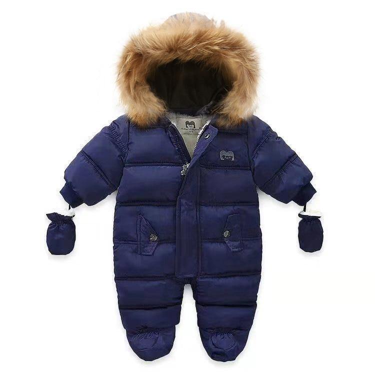 Baby Winter Warm Jumpsuit - Baby Bubble Store