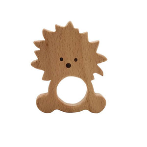 Baby Wooden Teether Cute Animals - Baby Bubble Store