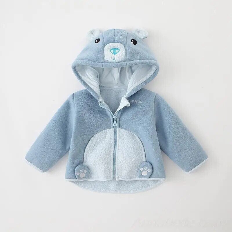 Casual Baby Jacket Animal Cartoon - Baby Bubble Store