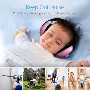 Child Earmuff Anti Noise Baby Headphones Children Sleep Ear Stretcher Baby Ears Protection Children Earmuffs Sleeping Earplugs Baby Bubble Store 
