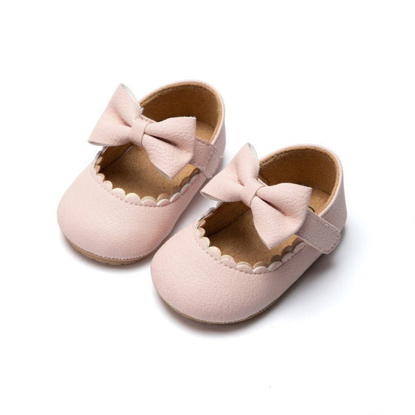 Classic Newborn Baby Girl Shoes White 13 18 Months