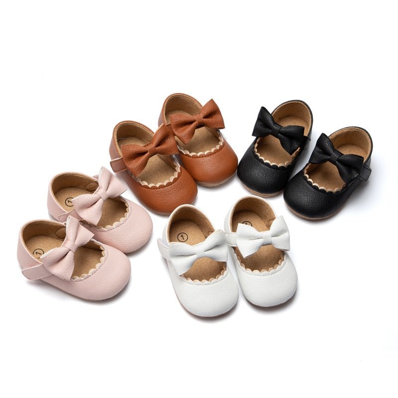 Classic Newborn Baby Girl Shoes - Baby Bubble Store