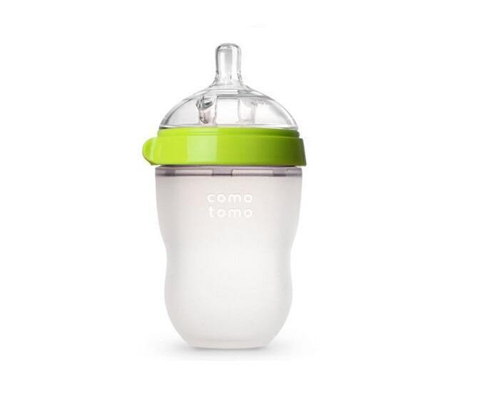 Classy Silicone Baby Bottle - Baby Bubble Store