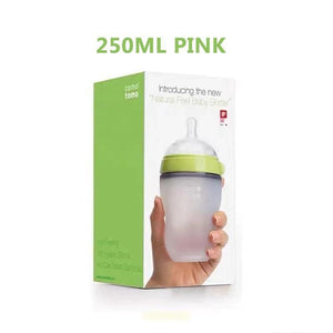 Classy Silicone Baby Bottle - Baby Bubble Store