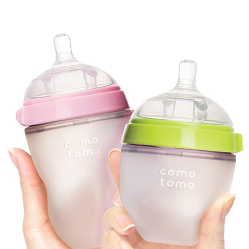 Classy Silicone Baby Bottle - Baby Bubble Store