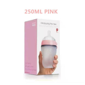 Classy Silicone Baby Bottle - Baby Bubble Store