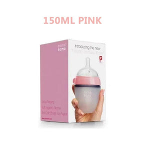 Classy Silicone Baby Bottle - Baby Bubble Store