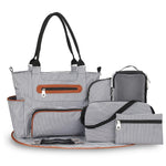 Deluxe Diaper Bag 7 Pieces Set - Baby Bubble Store