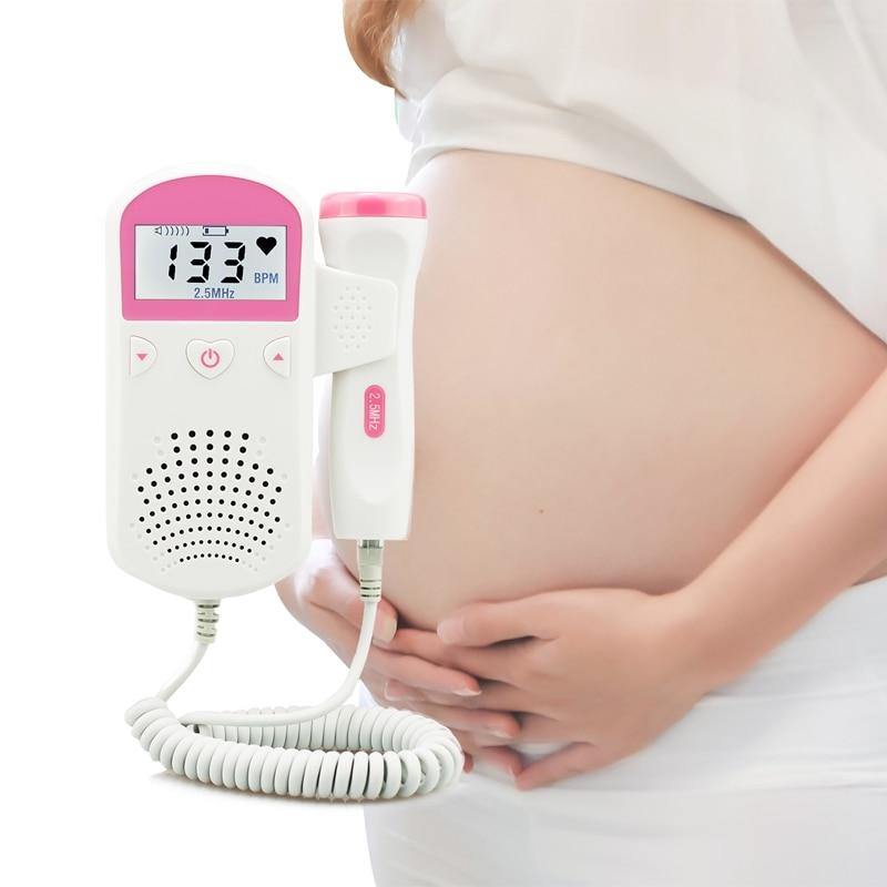 Fetal Doppler Ultrasound Baby Heartbeat Tracker - Baby Bubble Store