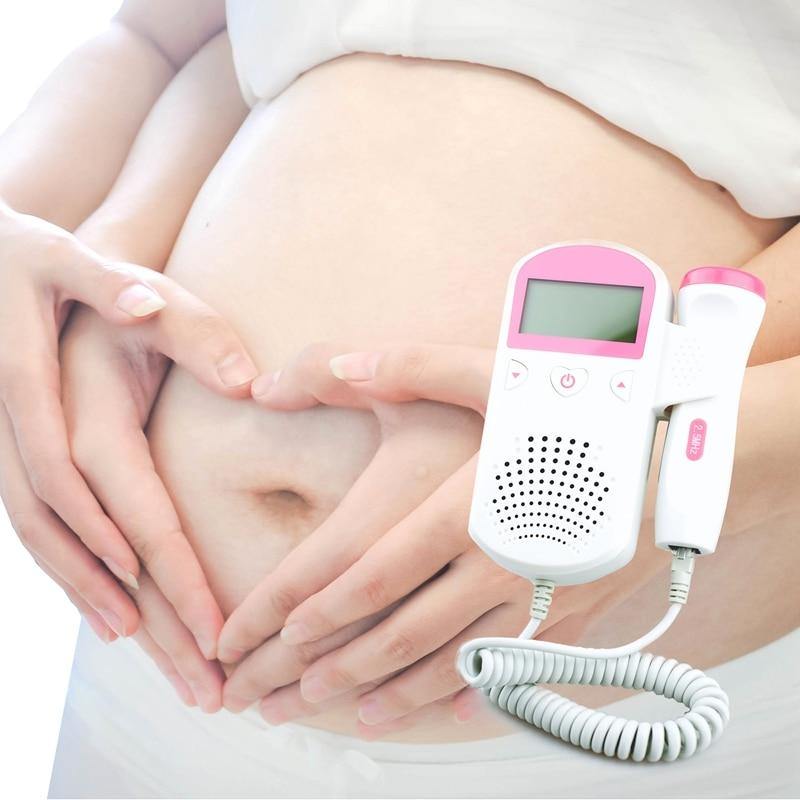 Fetal Doppler Ultrasound Baby Heartbeat Tracker - Baby Bubble Store